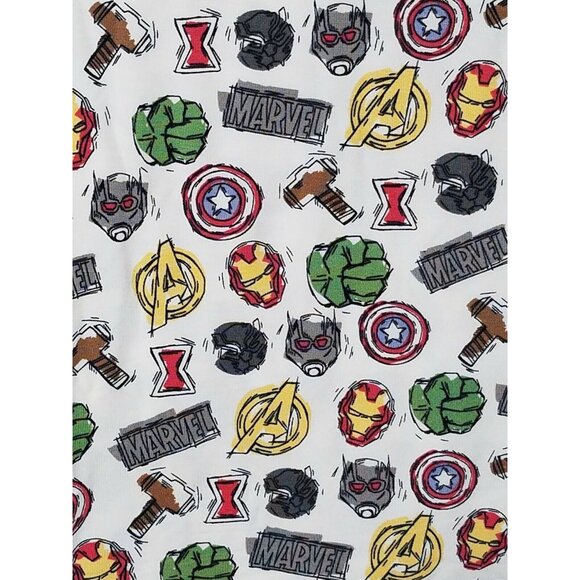 MeUndies Marvel Avengers Men Adult Modal Crew All Over Print Logo T-Shirt(M) NEW - Picture 5 of 5